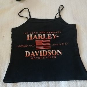 Harley Davidson Anniversary tank top